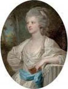 Portrait Of A Lady by Sir Joshua Reynolds