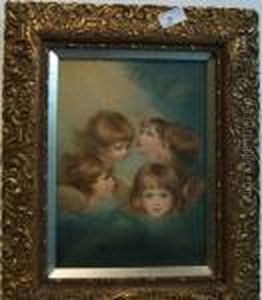 Heads Of Cherubs by Sir Joshua Reynolds