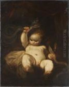 Hercule Enfant Etouffant Les Serpents