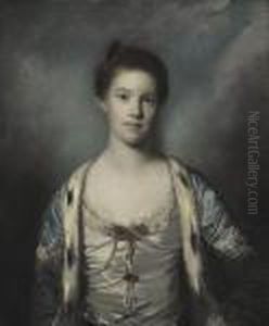 Portrait Of Bridget Morris by Sir Joshua Reynolds