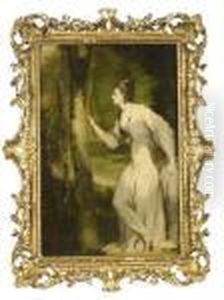 Portrait Of Mrs Richard Bennett In Classical Dress by Sir Joshua Reynolds