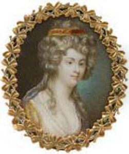 Portrait Einerdame Mit Perlenkette by Sir Joshua Reynolds