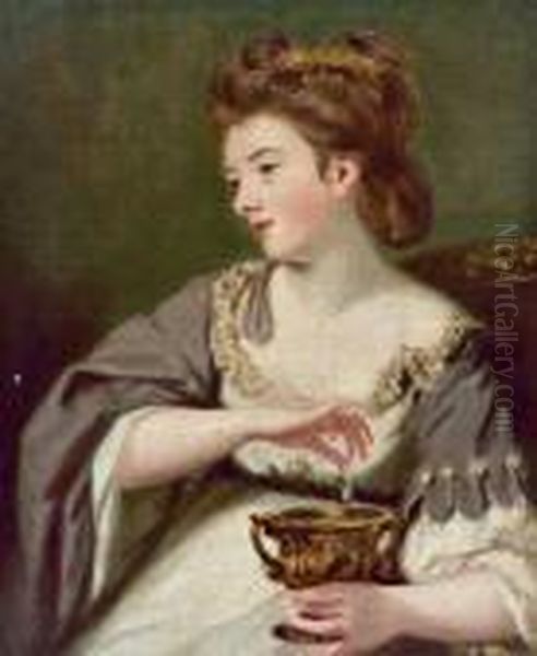Ritratto Di Kitty Fisher Nelle Vesti Di Cleopatra - view 1