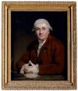Portrait Of David Garrick by Sir Joshua Reynolds