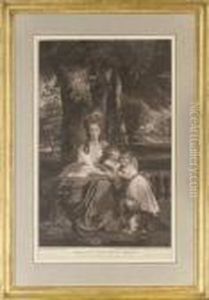 Lady Bampfylde; And Lady Betty Delme, By T.watson And V.green by Sir Joshua Reynolds