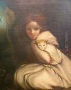Her Favorite Pet by Sir Joshua Reynolds