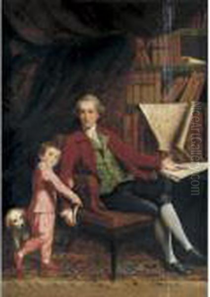 Portrait Of Richard Barwell And His Son - view 1