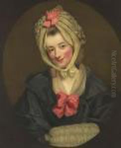 Portrait Presume De Madame Catherine Schindlerin Dans Un Ovale
