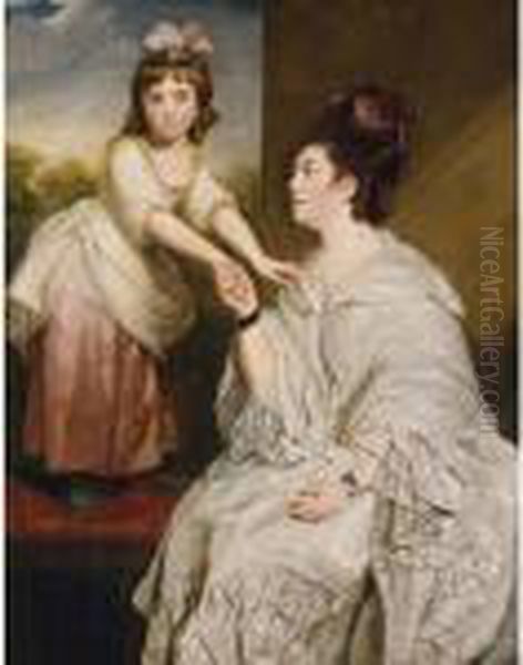 Portrait Of Mrs. Otway And Her Daughter, Jane - view 1