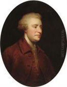 Portrait Of A Gentleman In A Red Coat, Said To Be Edmund Burke
