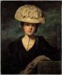 Portrait Of Miss Hickey by Sir Joshua Reynolds