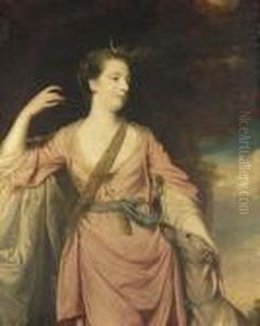 Portrait Of Lady by Sir Joshua Reynolds