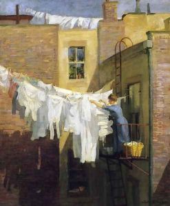 A Woman's Work by John Sloan
