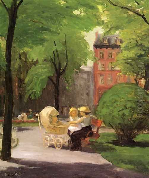 Spring, Grammercy Park - view 1