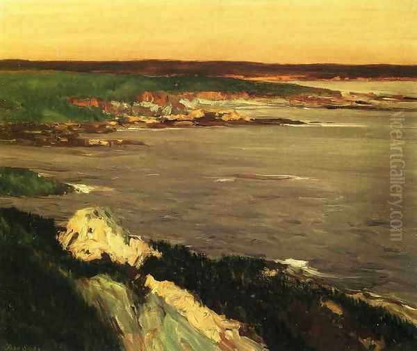 The Lookout - Green and Orange Cliffs, Gloucester - view 1