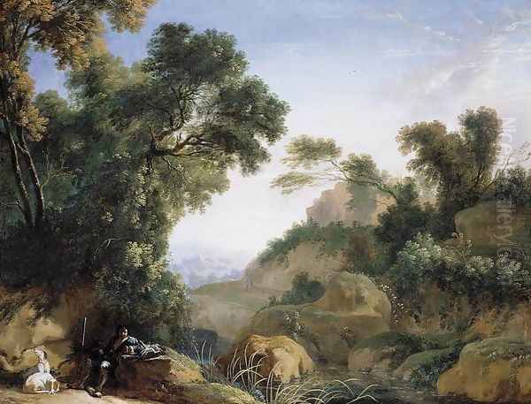 Huntsman at Rest - view 1