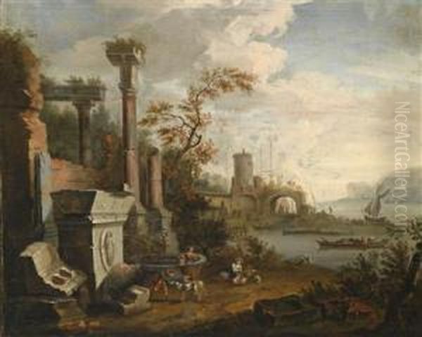 A Southern Seaport With Roman Ruins - view 1