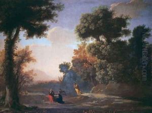 Landscape with Christ Helped by the Angels
