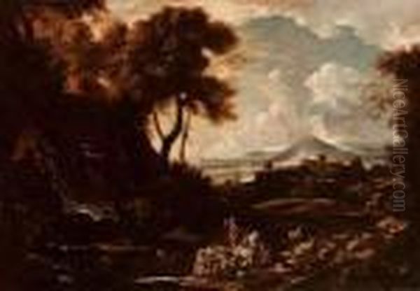Paesaggio Con Figure Egregge - view 1