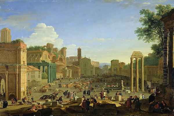 View of the Campo Vaccino in Rome, c.1631 - view 1