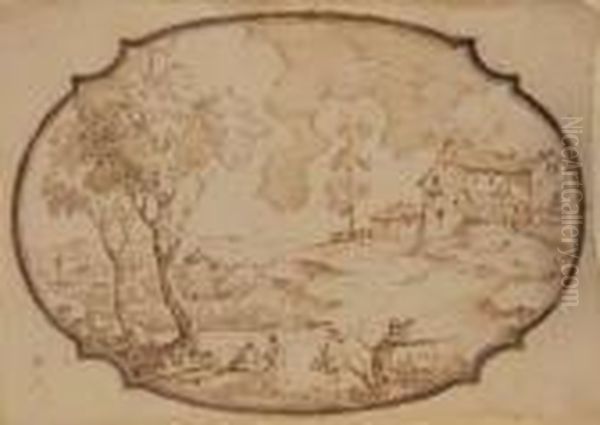 Paesaggio Con Figure - view 1