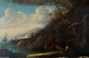 Fine Dipinto Ad Olio Su Tela Applicata Su Masonite