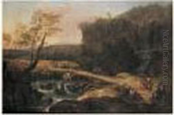 La Predication De Saint Jean-baptiste Dans Un Vaste Paysage - view 1