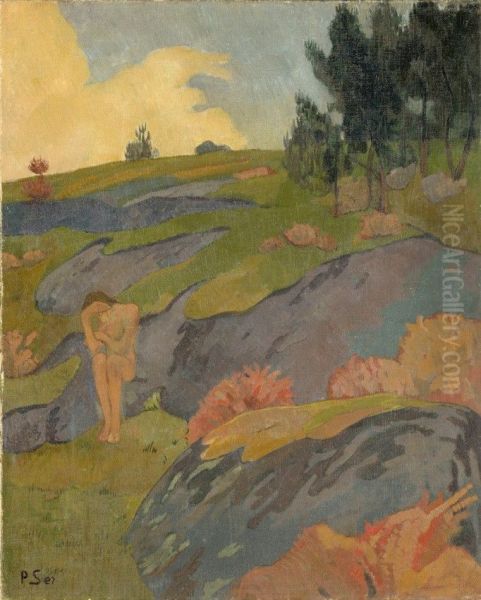 Melancholia, or Breton Eve, c.1890 - view 1