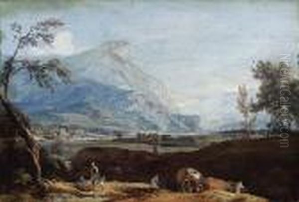 An Extensive Mountain Landscape - view 1