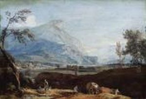 An Extensive Mountain Landscape