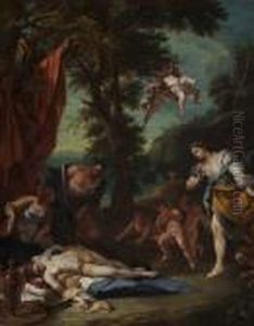 Bacco E Arianna by Sebastiano Ricci