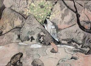 Landscape with a Bird and a Toad by Paul Serusier