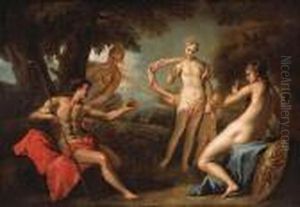 The Judgment Of Paris by Sebastiano Ricci