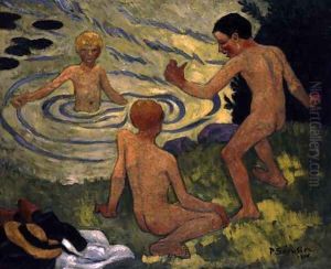 Boys on a Riverbank, 1906 by Paul Serusier