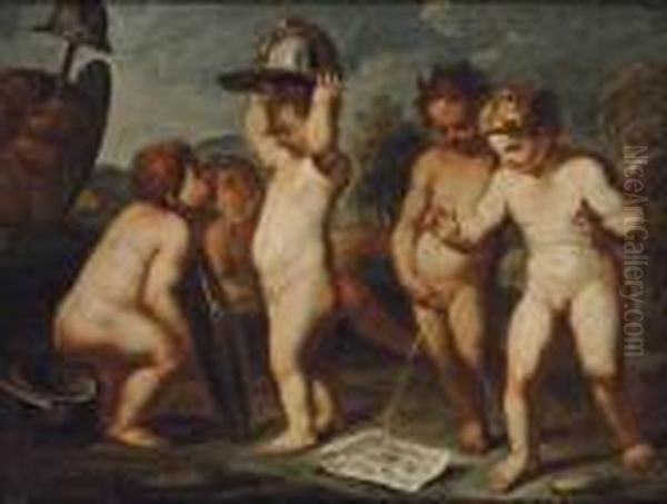 Putti Disporting - view 1