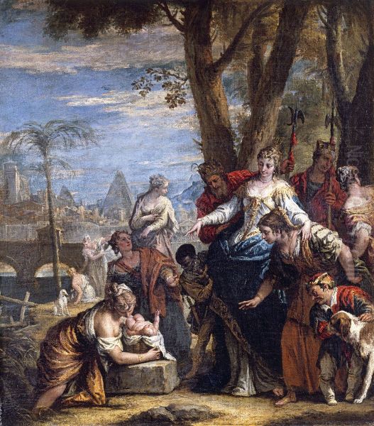 The Finding Of Moses by Sebastiano Ricci