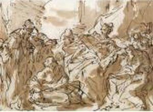 Queen Thomyris, Having Defeated 
King Cyrus, Orders That His Head Be Thrown In A Vessel Full Of Human 
Blood
