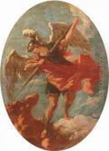 Saint Michael Triumphant by Sebastiano Ricci