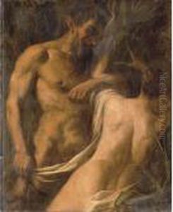 Pan And Syrinx by Sebastiano Ricci