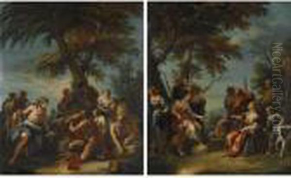 Meleager Offering The Spoils Of The Calydonian Boar To Atalanta - view 1