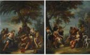 Meleager Offering The Spoils Of The Calydonian Boar To Atalanta