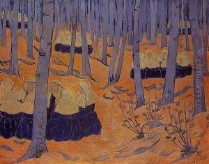Breton Women, the Meeting in the Sacred Grove by Paul Serusier