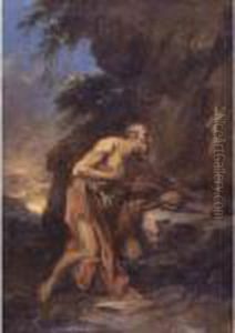 Saint Jerome In The Wilderness by Sebastiano Ricci