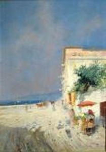 A View Of Sorrento by Oscar Ricciardi