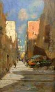 Steps In A Narrow Street