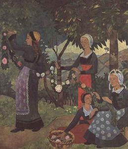 The Garland of Roses, c.1898 by Paul Serusier