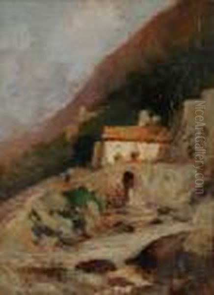 Il Volturno Nei Pressi Di Avellino - view 1