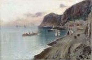 Marina Grande A Capri by Oscar Ricciardi