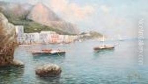 Marina Grande, Capri by Oscar Ricciardi