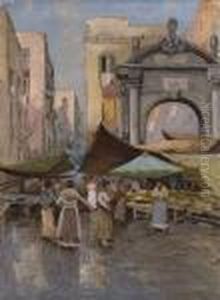 Italienische Marktszene